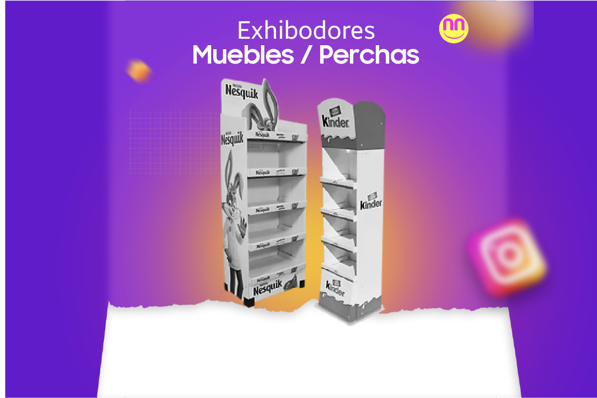 PERCHAS Y EXHIBIDORES PUBLICITARIOS